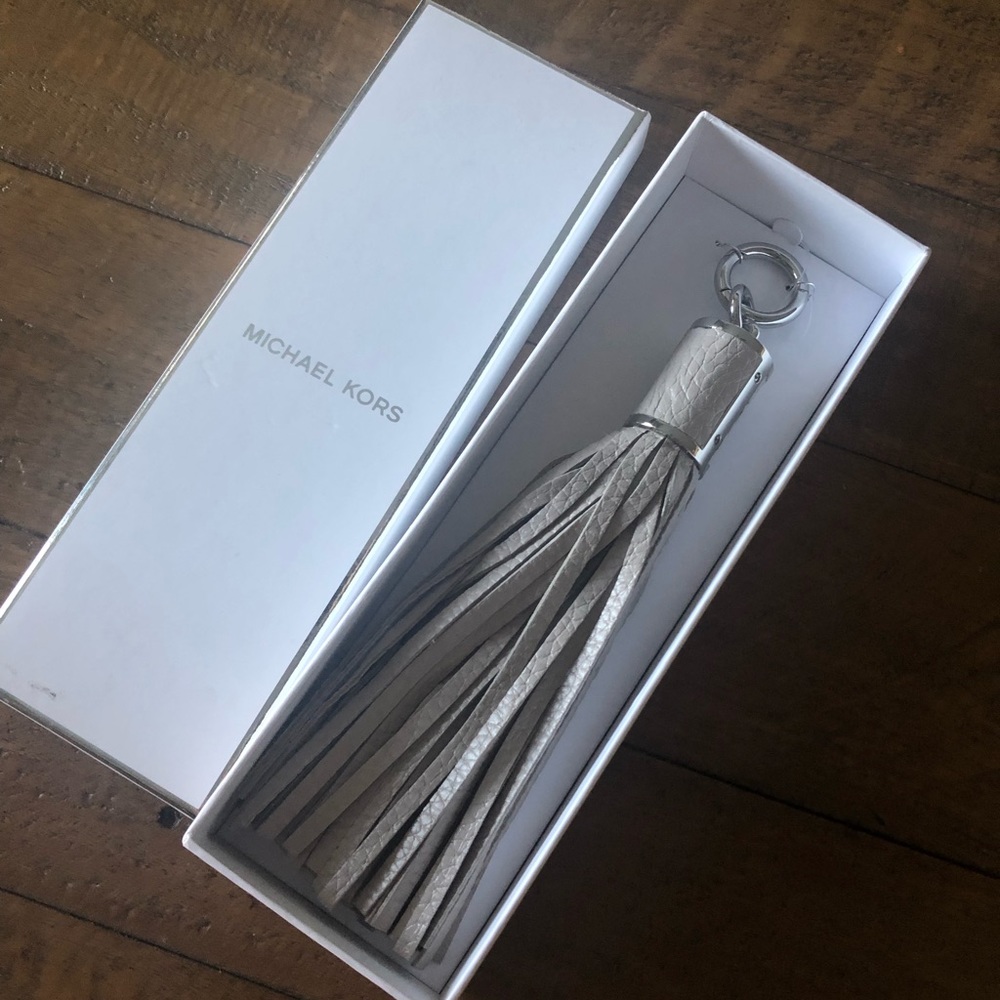 MK Tassel Keychain